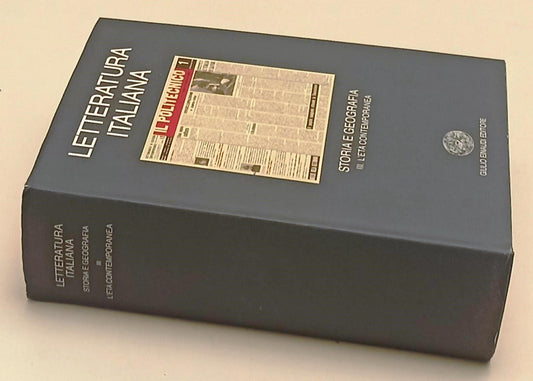 LS- LETERATURA ITALIANA STORIA E GEOGRAFIA III L'ETA' CONTEMPORANEA- EINAUDI-XFS