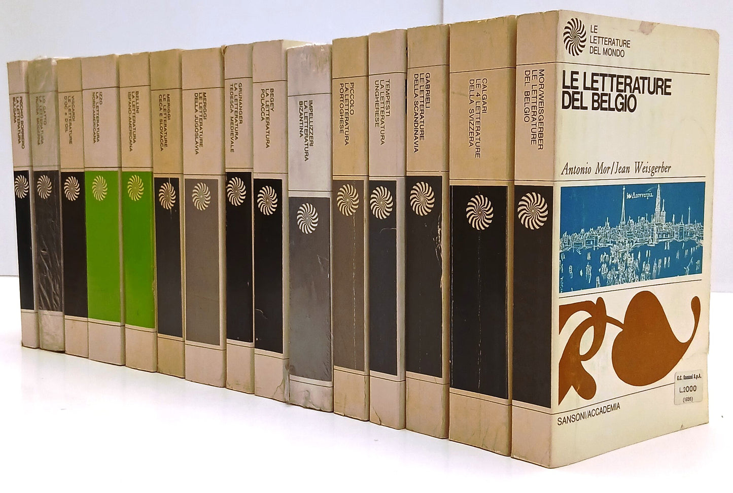 LS- LE LETTERATURE DEL MONDO LOTTO 29 VOLUMI - SANSONI ACCADEMIA - B - BLCP92