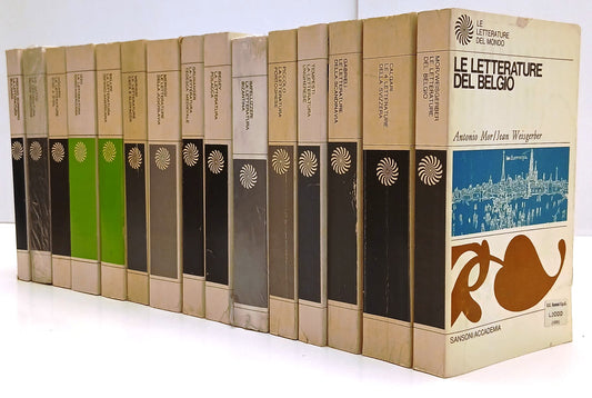 LS- LE LETTERATURE DEL MONDO LOTTO 29 VOLUMI - SANSONI ACCADEMIA - B - BLCP92