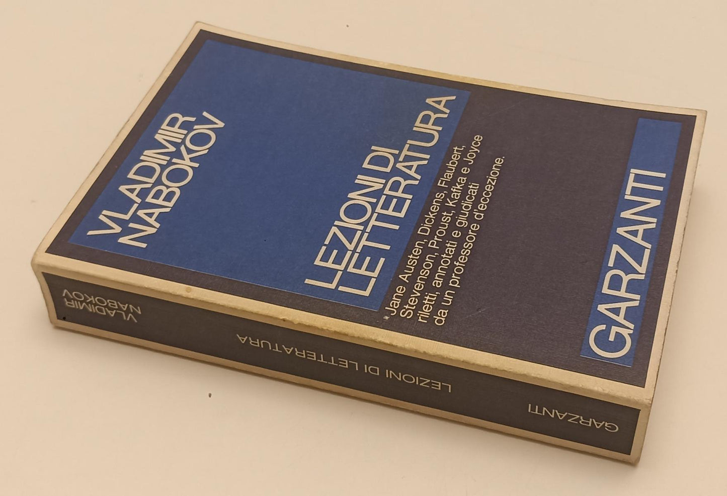 LS- LEZIONI DI LETTERATURA - VLADIMIR NABOKOV- GARZANTI- SAGGI-- 1982- B- XFS137