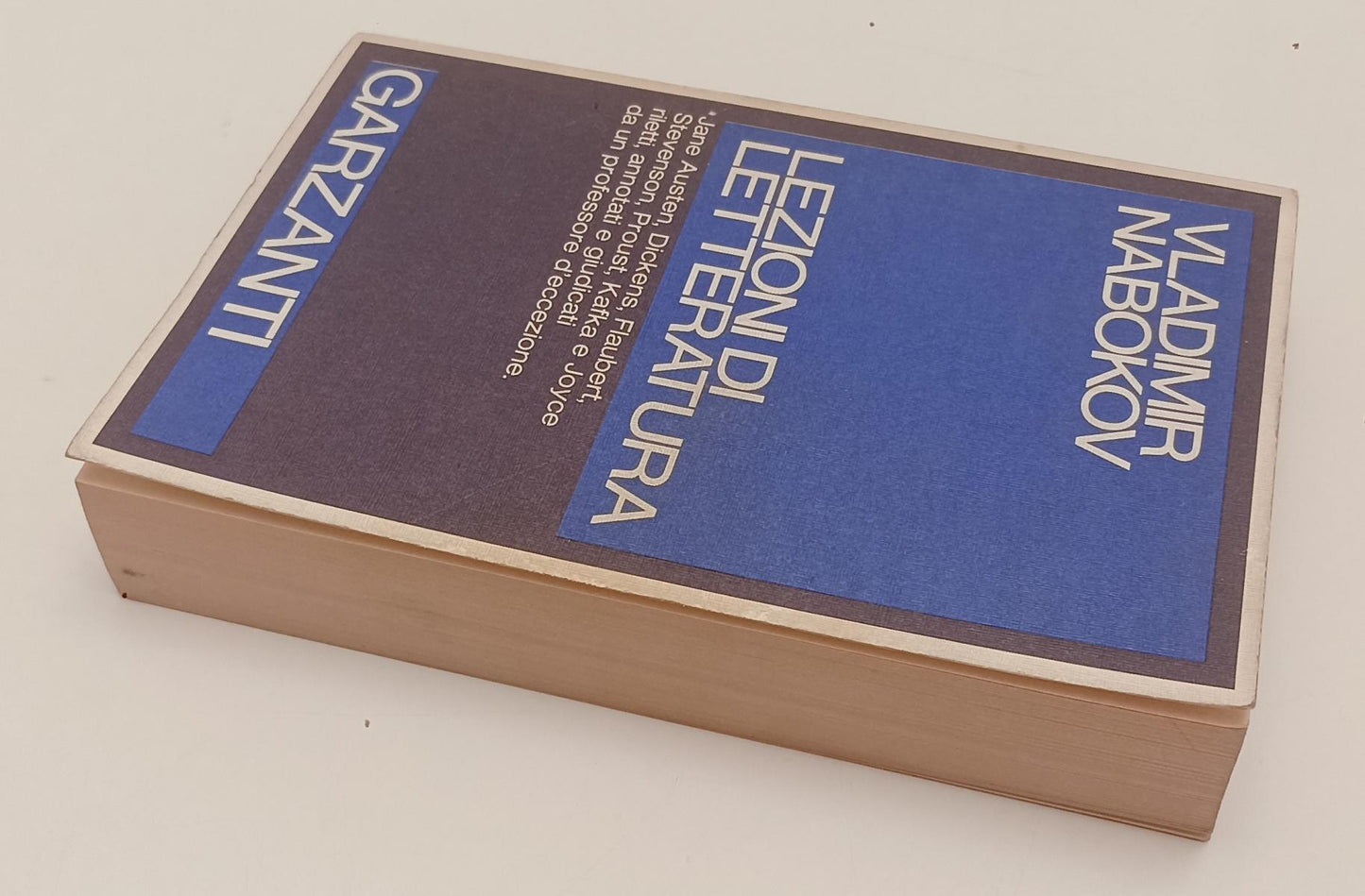 LS- LEZIONI DI LETTERATURA - VLADIMIR NABOKOV- GARZANTI- SAGGI-- 1982- B- XFS137
