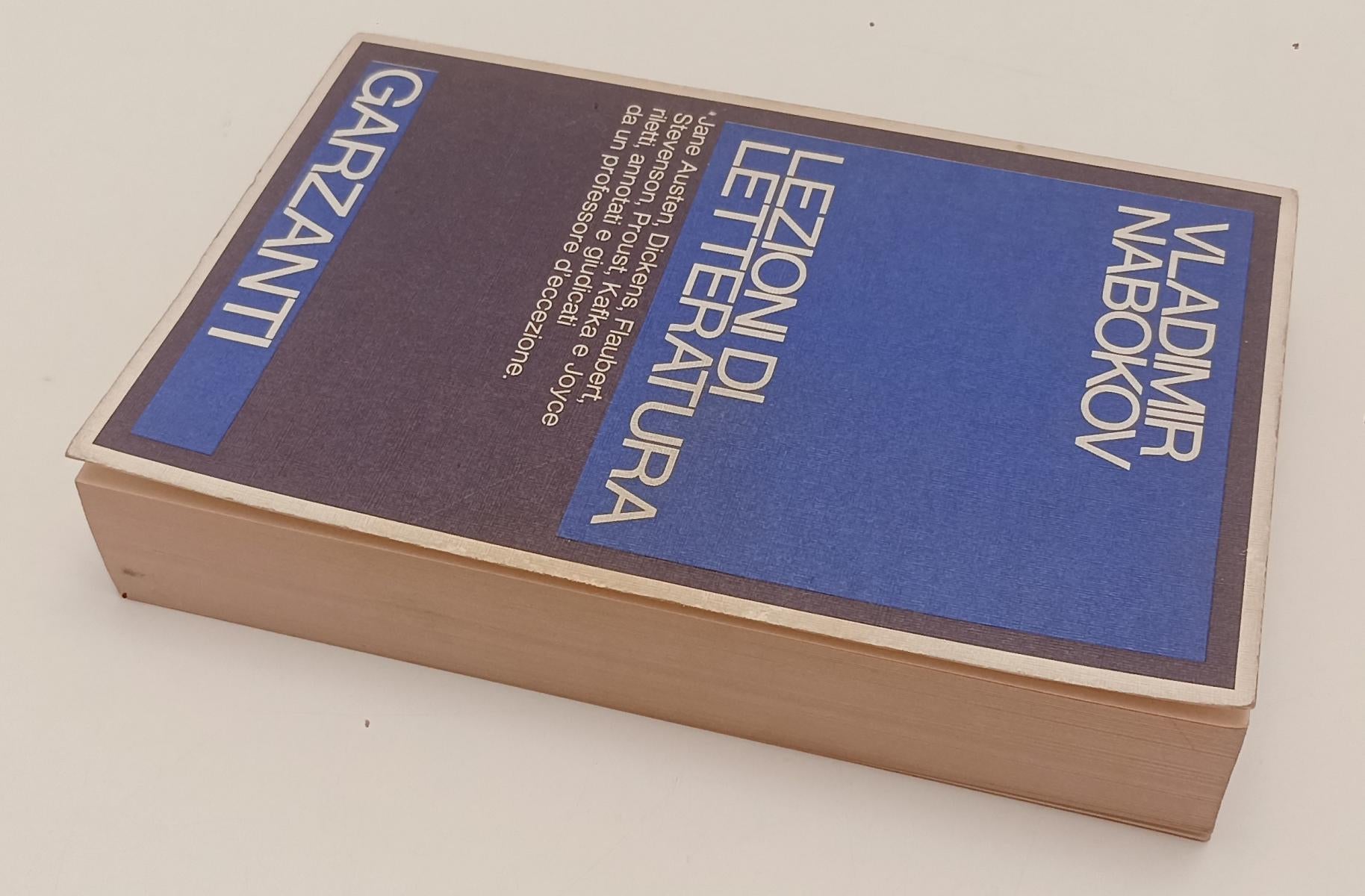 LS- LEZIONI DI LETTERATURA - VLADIMIR NABOKOV- GARZANTI- SAGGI-- 1982- B- XFS137