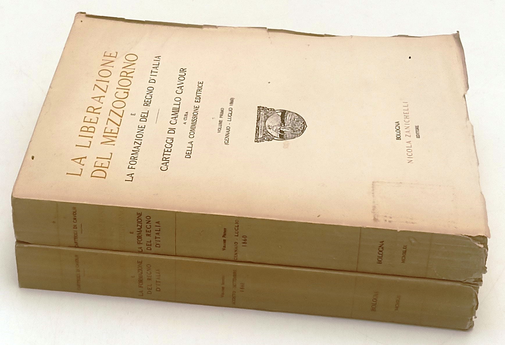 LS- LIBERAZIONE MEZZOGIORNO FORMAZIONE REGNO D'ITALIA 1/2 - CAVOUR- 1949- YFS678