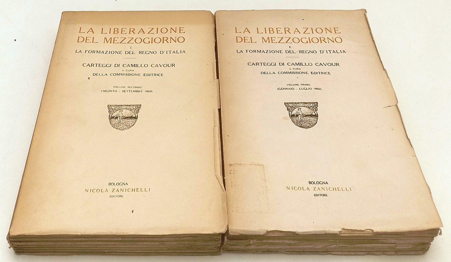 LS- LIBERAZIONE MEZZOGIORNO FORMAZIONE REGNO D'ITALIA 1/2 - CAVOUR- 1949- YFS678