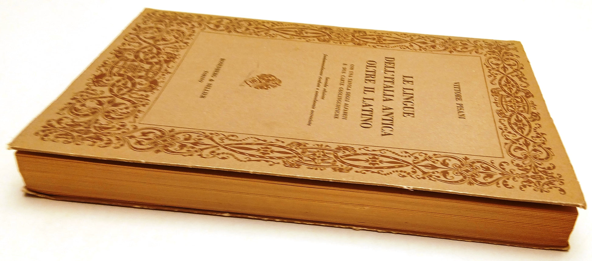 LZ- LE LINGUE DELL'ITALIA ANTICA OLTRE LATINO - VITTORE PISANI- ROSENBERG- ZFS65