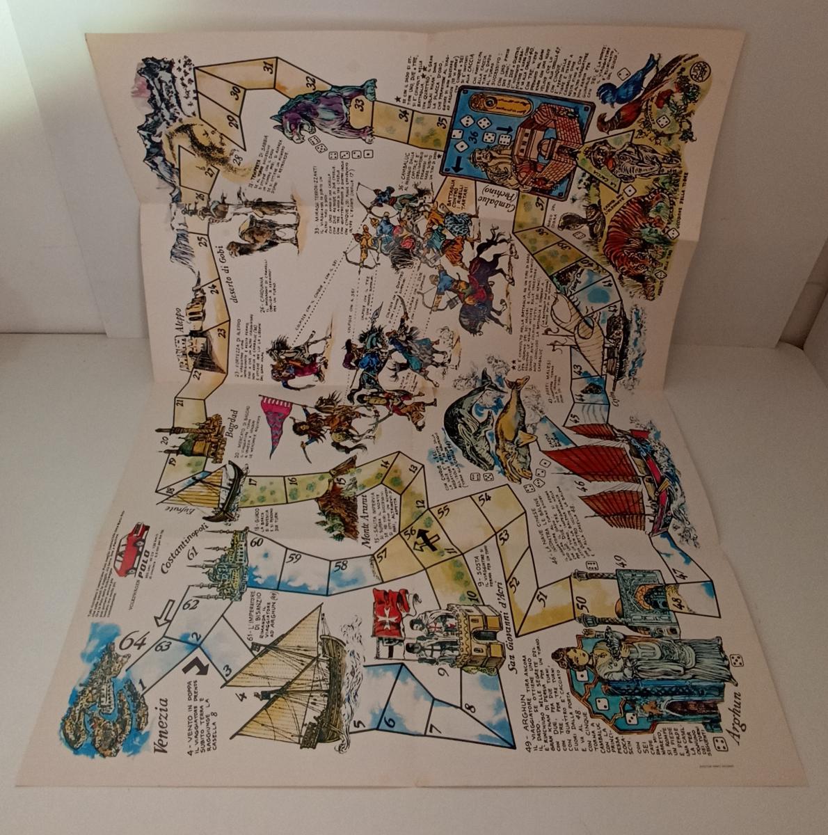 GG- GIOCO DA TAVOLA provaci con POLO disegnato da GUIDO CREPAX LINUS 1977 RVSa68