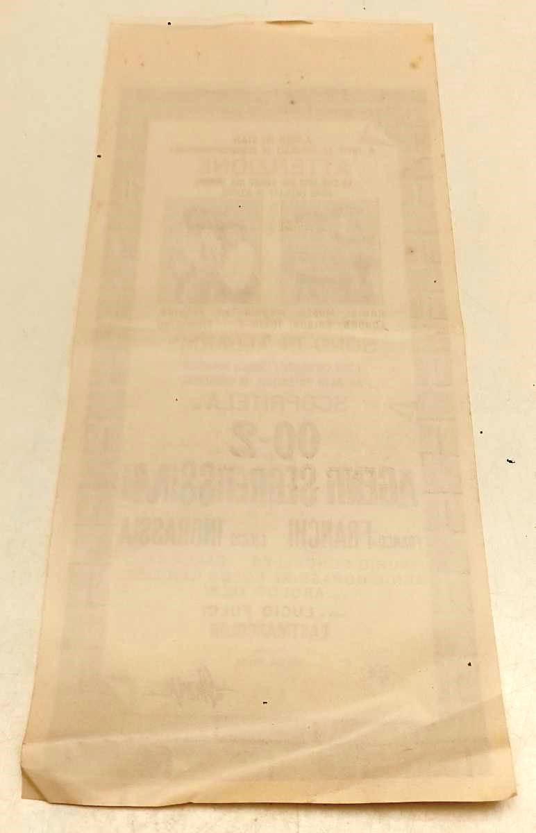 CV- LOCANDINA 00-2 AGENTI SEGRETISSIMI FRANCO FRANCHI CICCIO INGRASSIA - RVSa378