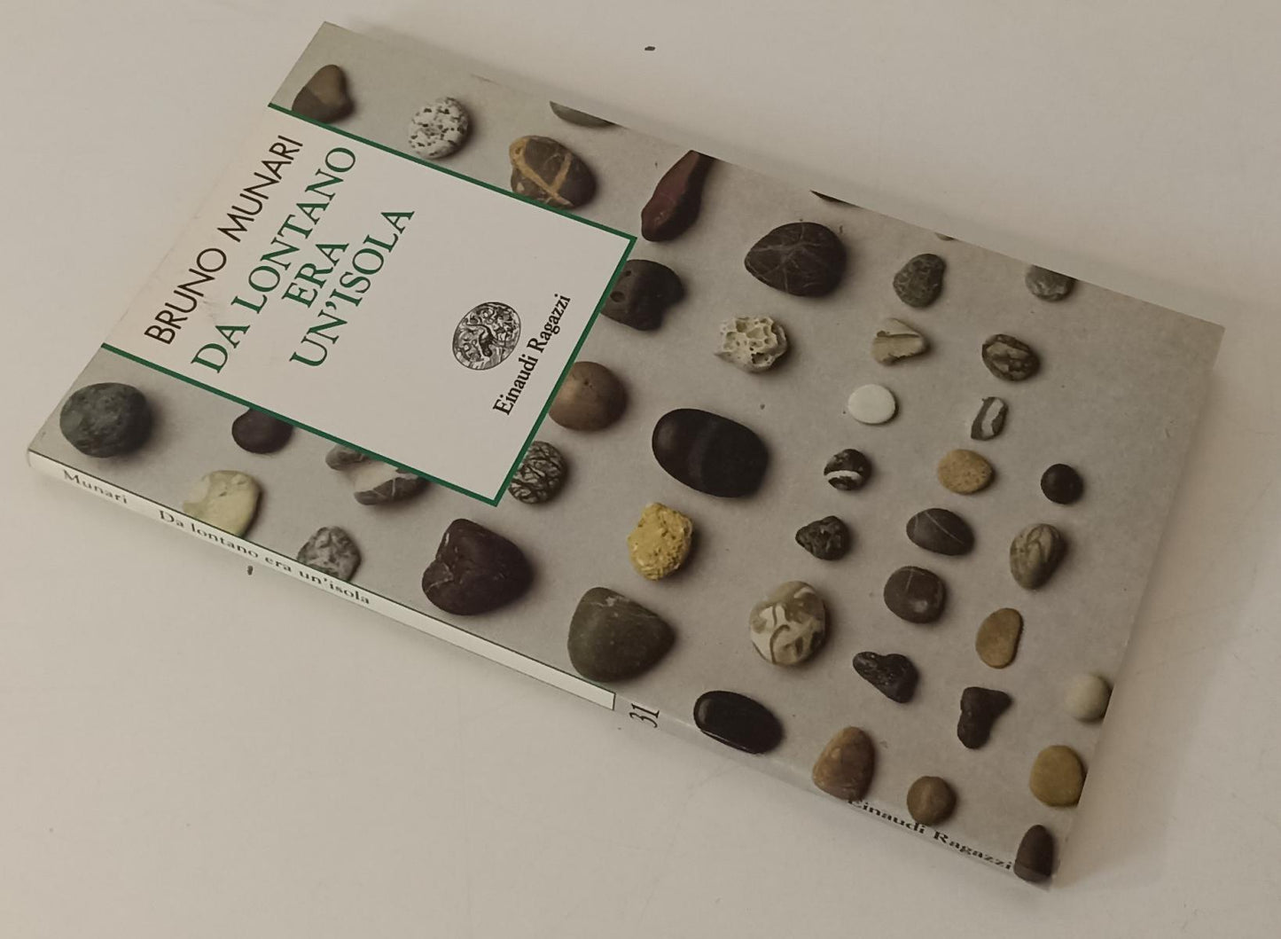 LB- DA LONTANO ERA UN'ISOLA ILLUSTRATO- BRUNO MUNARI- EINAUDI- RAGAZZI- 1994-XFS