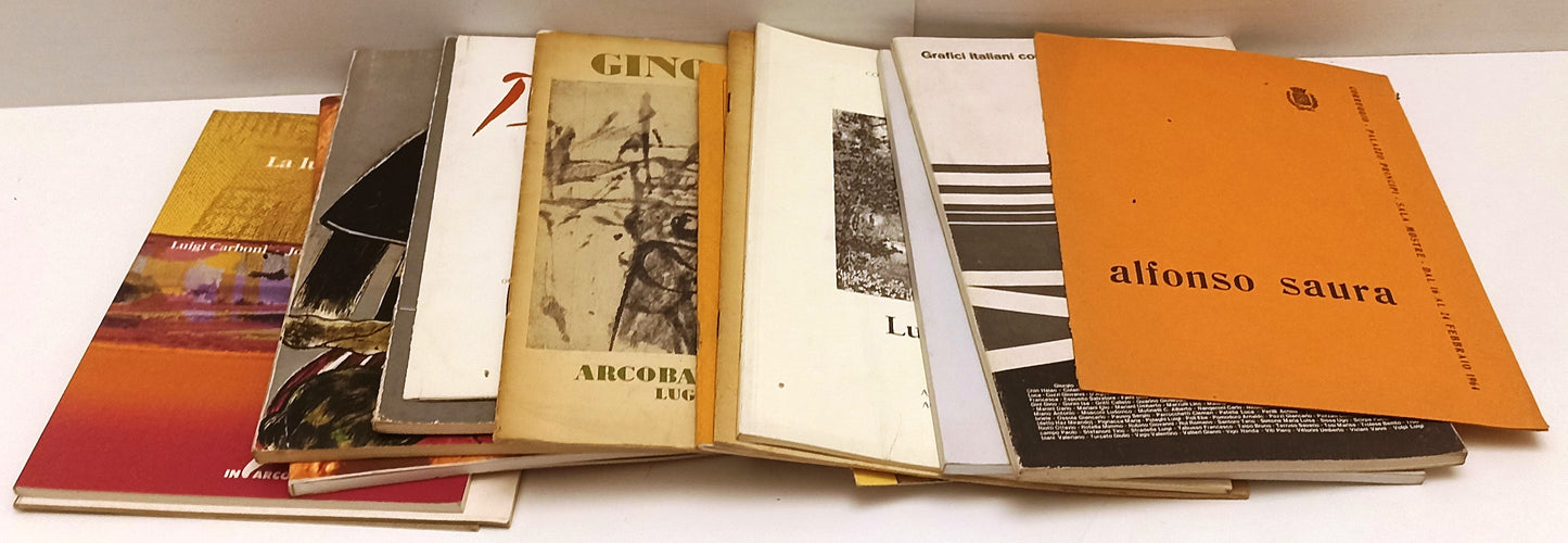 LT- LOTTO 70 CATALOGHI MOSTRE D'ARTE - OFFERTA - BLCP82