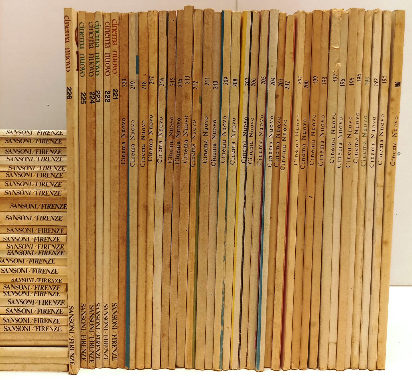 LW- RIVISTA CINEMA NUOVO 134/256 - 1958/1978 - CIRCA 130 NUMERI - BLCG12