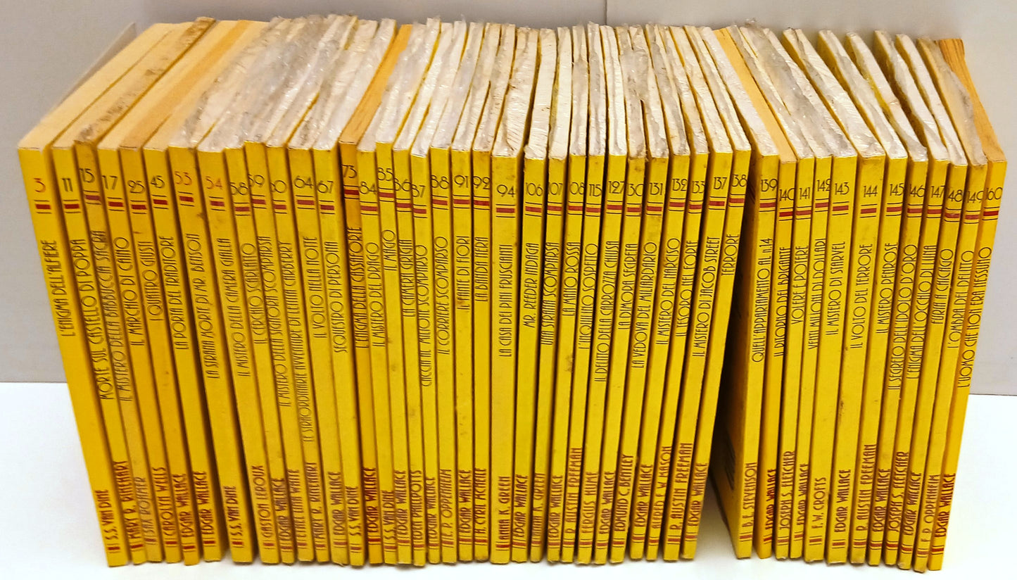 LG- LOTTO 45 VOLUMI IL GIALLO ECONOMICO CLASSICO - 100 PAGINE - NEWTON - BLCP94