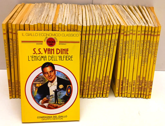 LG- LOTTO 45 VOLUMI IL GIALLO ECONOMICO CLASSICO - 100 PAGINE - NEWTON - BLCP94
