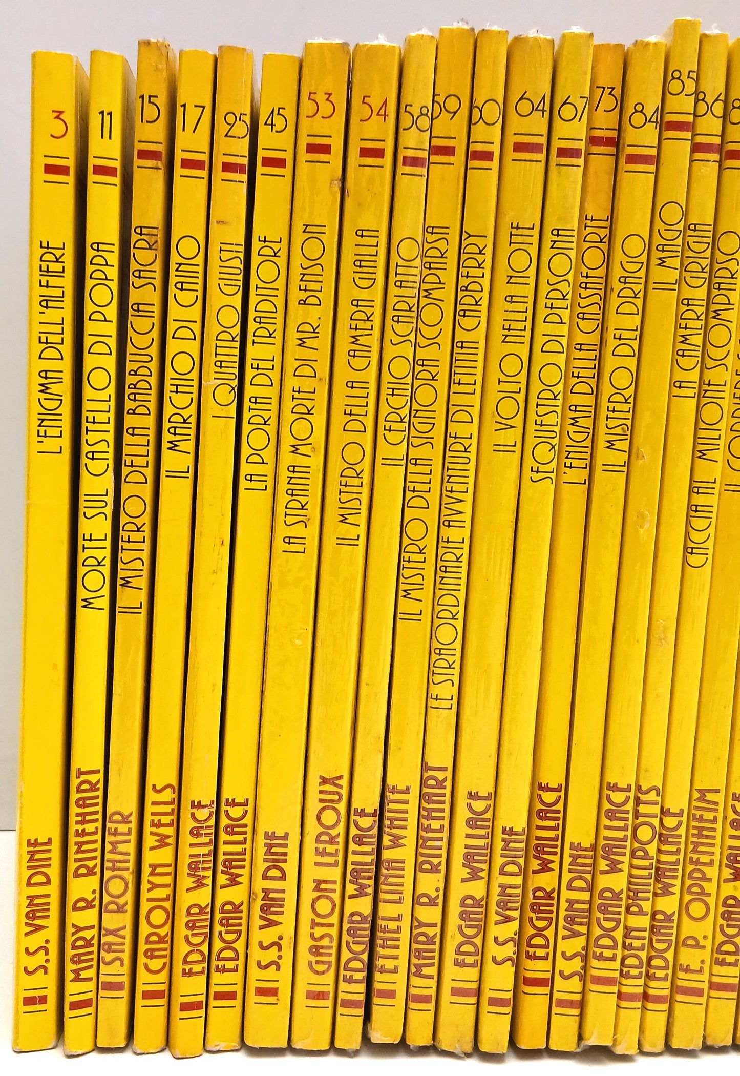 LG- LOTTO 45 VOLUMI IL GIALLO ECONOMICO CLASSICO - 100 PAGINE - NEWTON - BLCP94