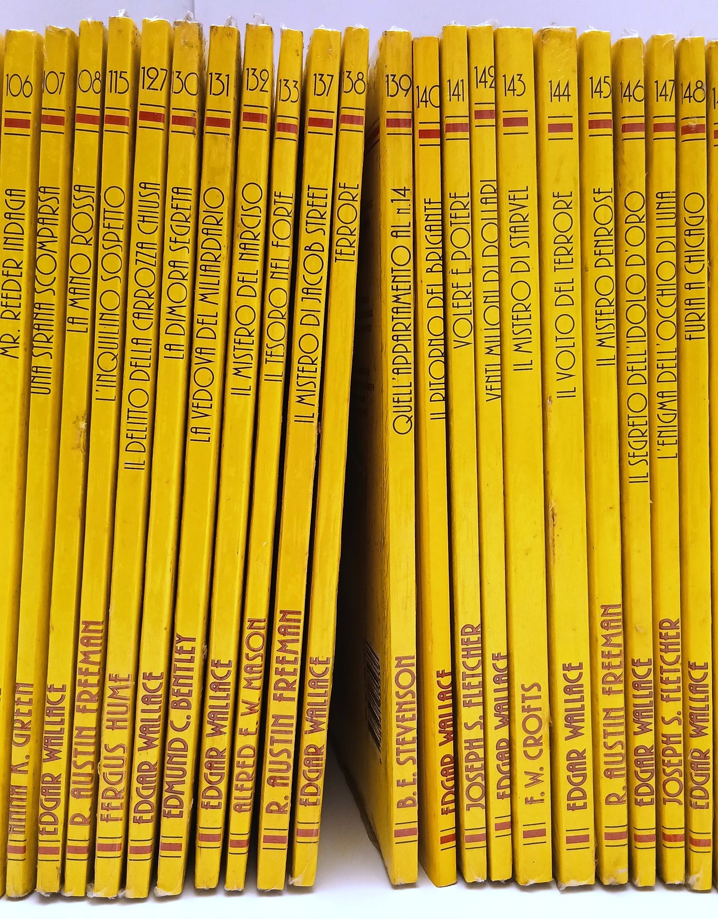 LG- LOTTO 45 VOLUMI IL GIALLO ECONOMICO CLASSICO - 100 PAGINE - NEWTON - BLCP94