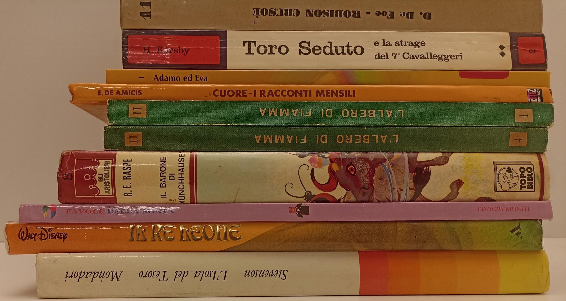 LB- BLOCCO 17 ROMANZI ILLUSTRATI PER RAGAZZI -- MALIPIERO MONDADORI - BLCP42