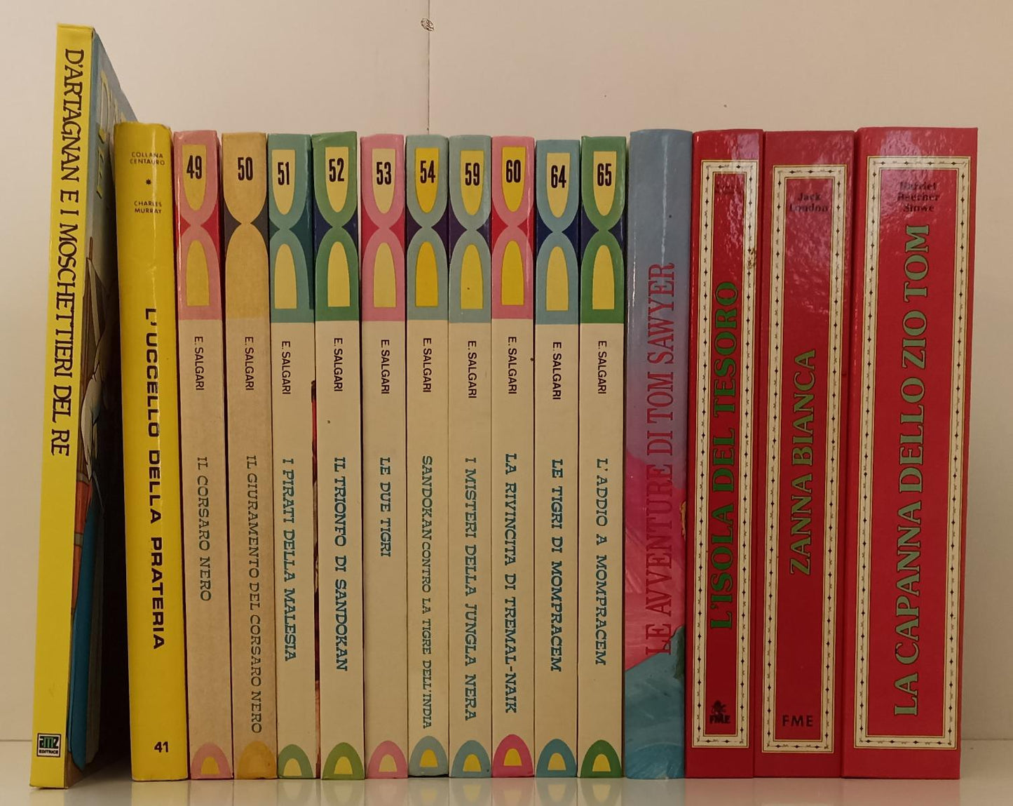 LB- LOTTO LIBRI PER RAGAZZI 16 VOLUMI- SALGARI- MALIPIERO NUOVA ACCADEMIA- BLCP5