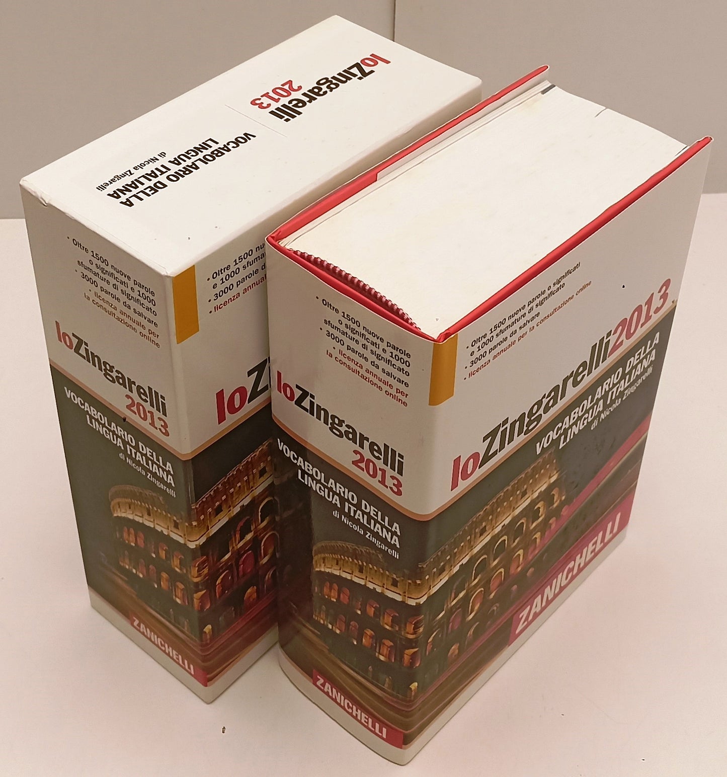 LZ- VOCABOLARIO DELLA LINGUA ITALIANA LO ZINGARELLI 2013- ZANICHELLI- CS- ZFS170