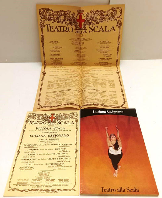 LT- TEATRO ALLA SCALA STAGIONE 1979/80 LUCIANA SAVIGNANO - B - YFS977