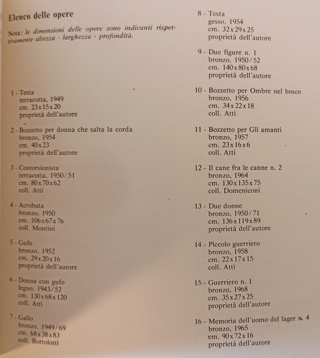 LT- LUCIANO MINGUZZI CATALOGO MOSTRA - VALSECCHI- UN MUSEO OGGI- 1975- B- XFS167