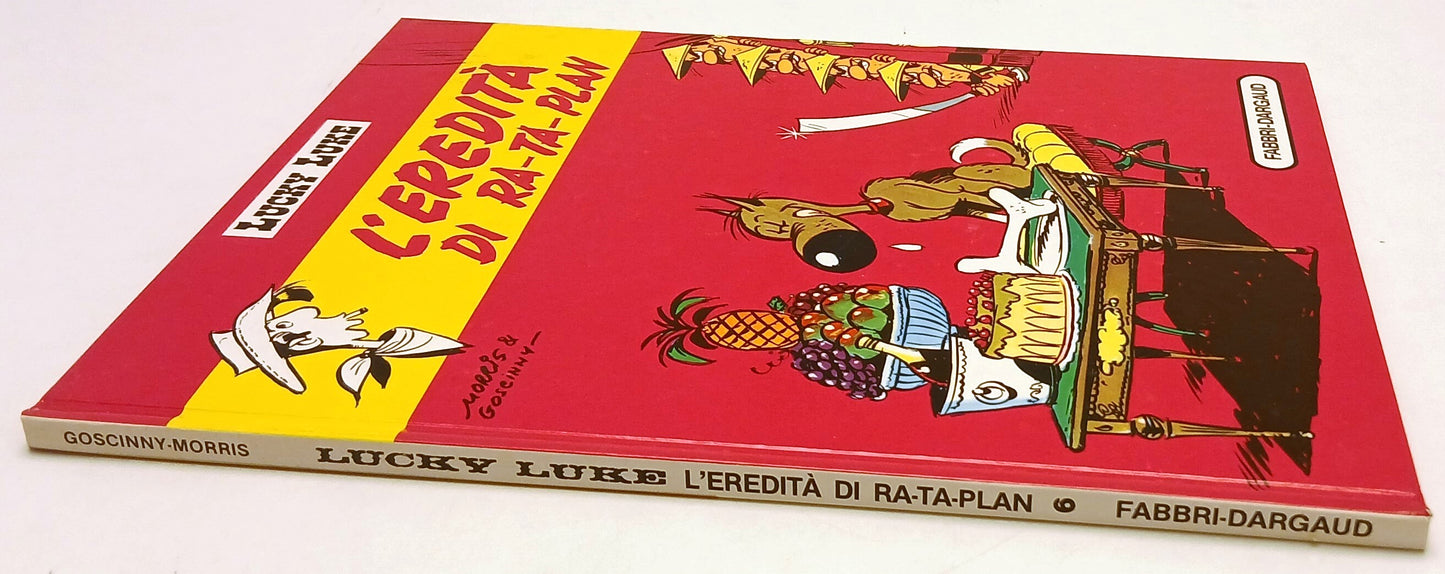 FC- LUCKY LUKE L'EREDITA' DI RA-TA-PLAN - MORRIS - FABBRI DARGAUD- 1983- C- H25
