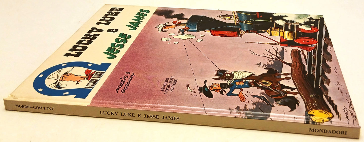 FC- LUCKY LUKE E JESSE JAMES - MORRIS GOSCINNY - MONDADORI - 1a ED. 1974- C- H25