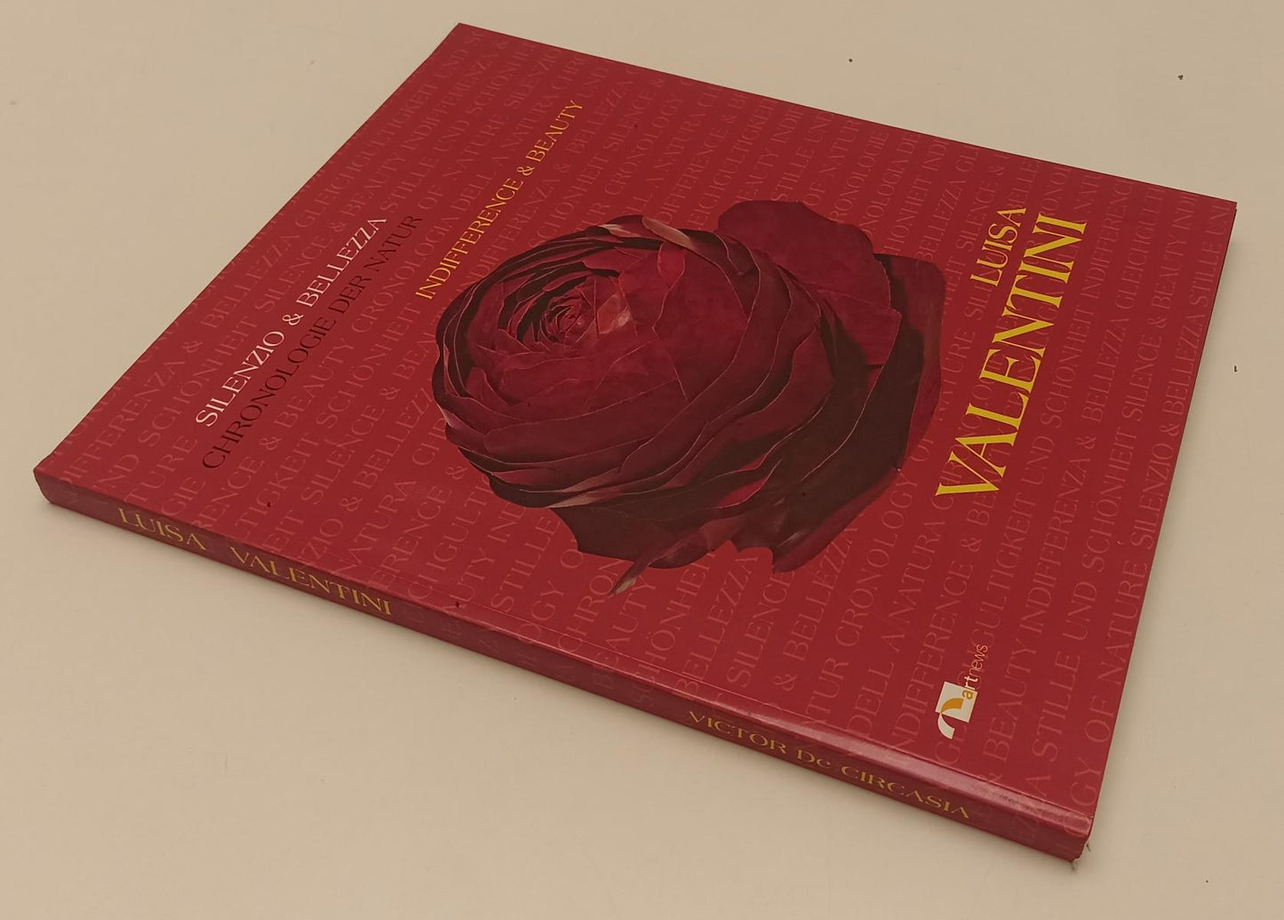 LT- LUISA VALENTINI SILENZIO & BELLEZZA CRONOLOGIA NATURA CATALOGO- 2003- XFS181