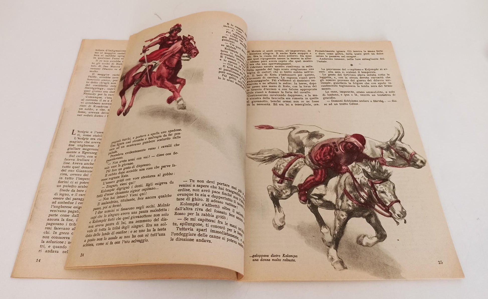 LR- IL ROMANZO PER TUTTI N.21 LUNA CALANTE FERENC ERCZEG- CORRIERE- 1952-RVSa132