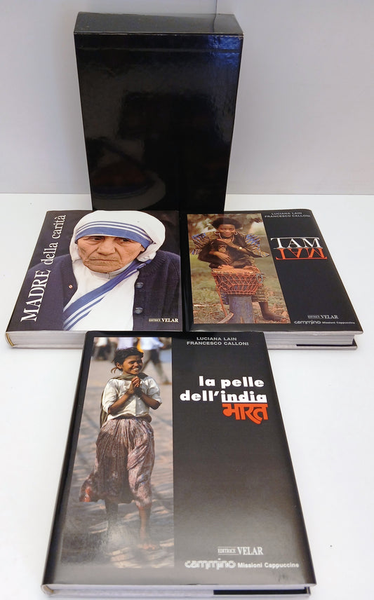LZ- MADRE DELLA CARITA' TERESA CALCUTTA COFANETTO 3 VOLUMI ----- 1992- C- ZFS319