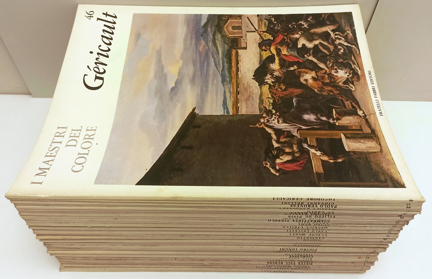 LT- LOTTO OFFERTA I MAESTRI DEL COLORE 99 NUMERI 1/104- FABBRI- 1963/1965-BLCG20