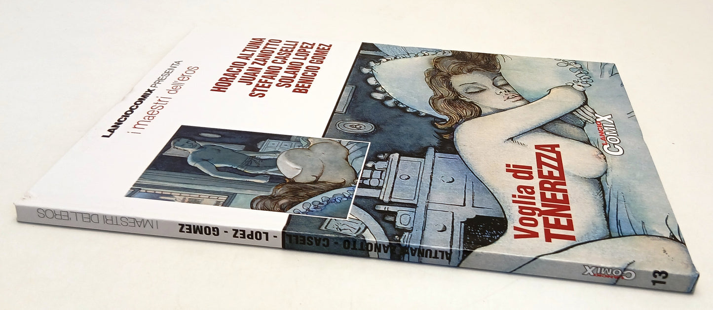 FP- I MAESTRI DELL'EROS 13 VOGLIA DI TENEREZZA- ALTUNA ZANOTTO- LANCIOCOMIX- Z25