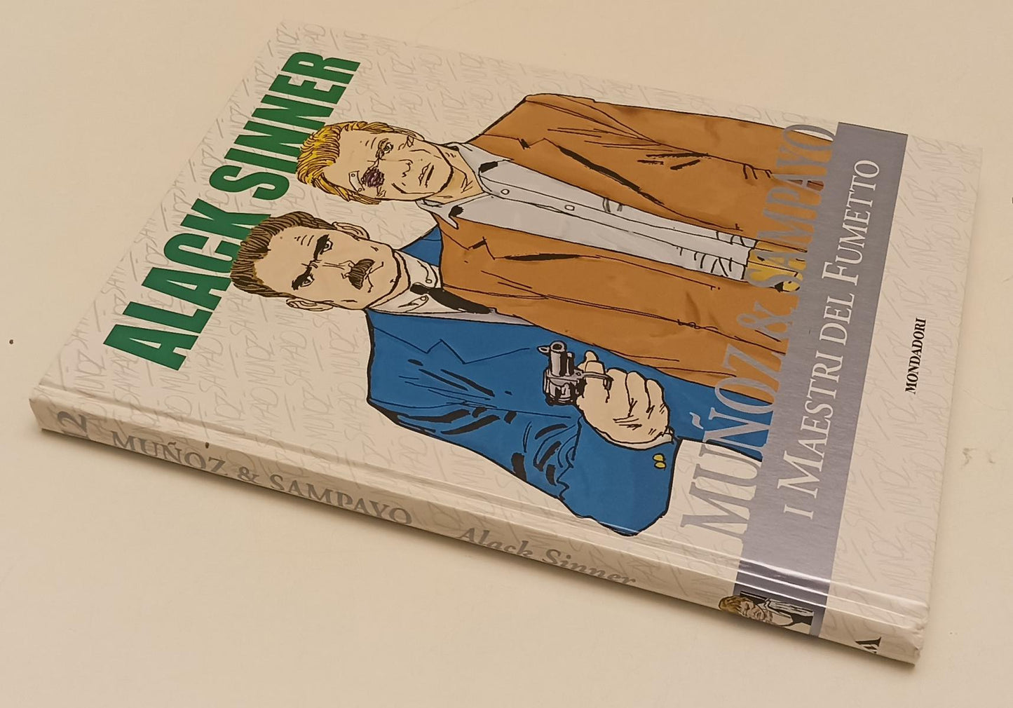 FV- I MAESTRI DEL FUMETTO N.12 ALACK SINNER- MUNOZ & SAMPAYO- MONDADORI-- C- C24
