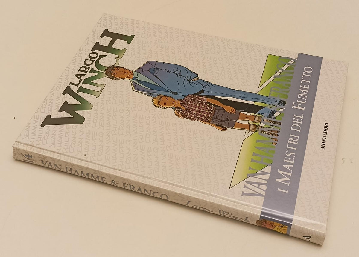 FV- I MAESTRI DEL FUMETTO N.14 LARGO WINCH- VAN HAMME FRANCO- MONDADORI-- C- C24