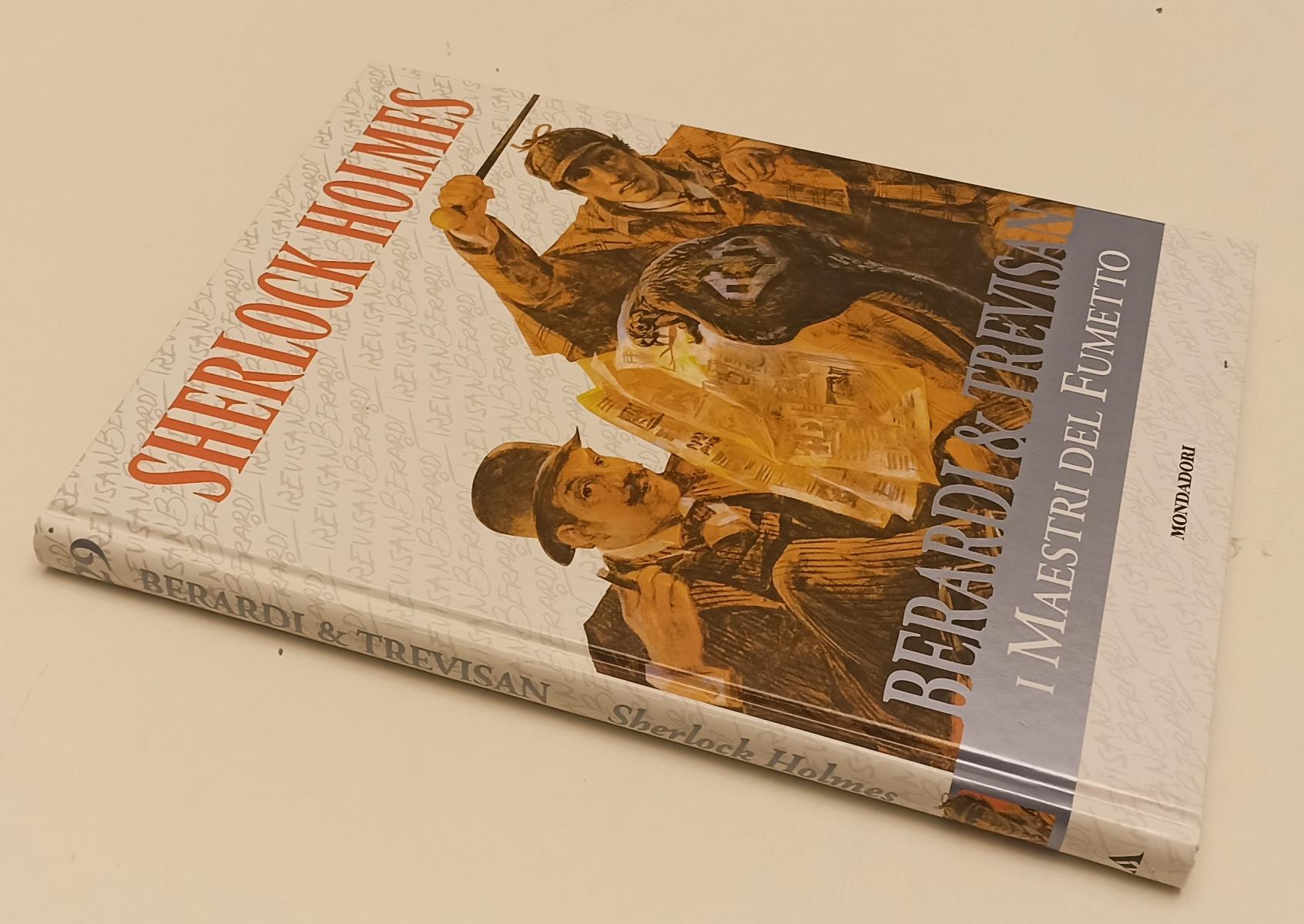 FV- I MAESTRI DEL FUMETTO 29 SHERLOCK HOLMES- BERARDI TREVISAN- MONDADORI- C-C24
