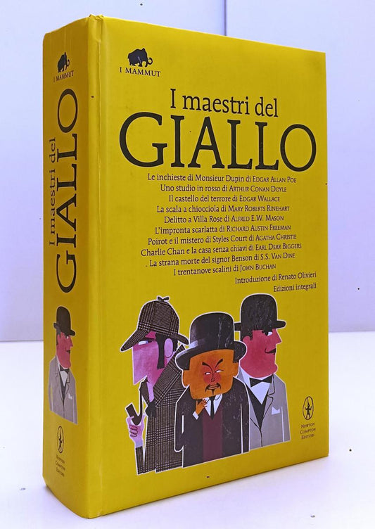 LG- I MAESTRI DEL GIALLO EDIZIONI INTEGRALI -- NEWTON - I MAMMUT -- 1995- C- D24