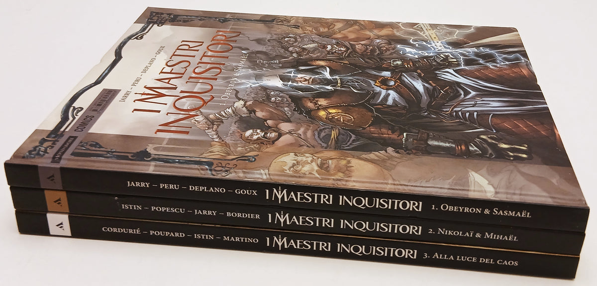 FV- I MAESTRI INQUISITORI 1/3 COMPLETA - JARRY - MONDADORI COMICS - 2016- C- Z25