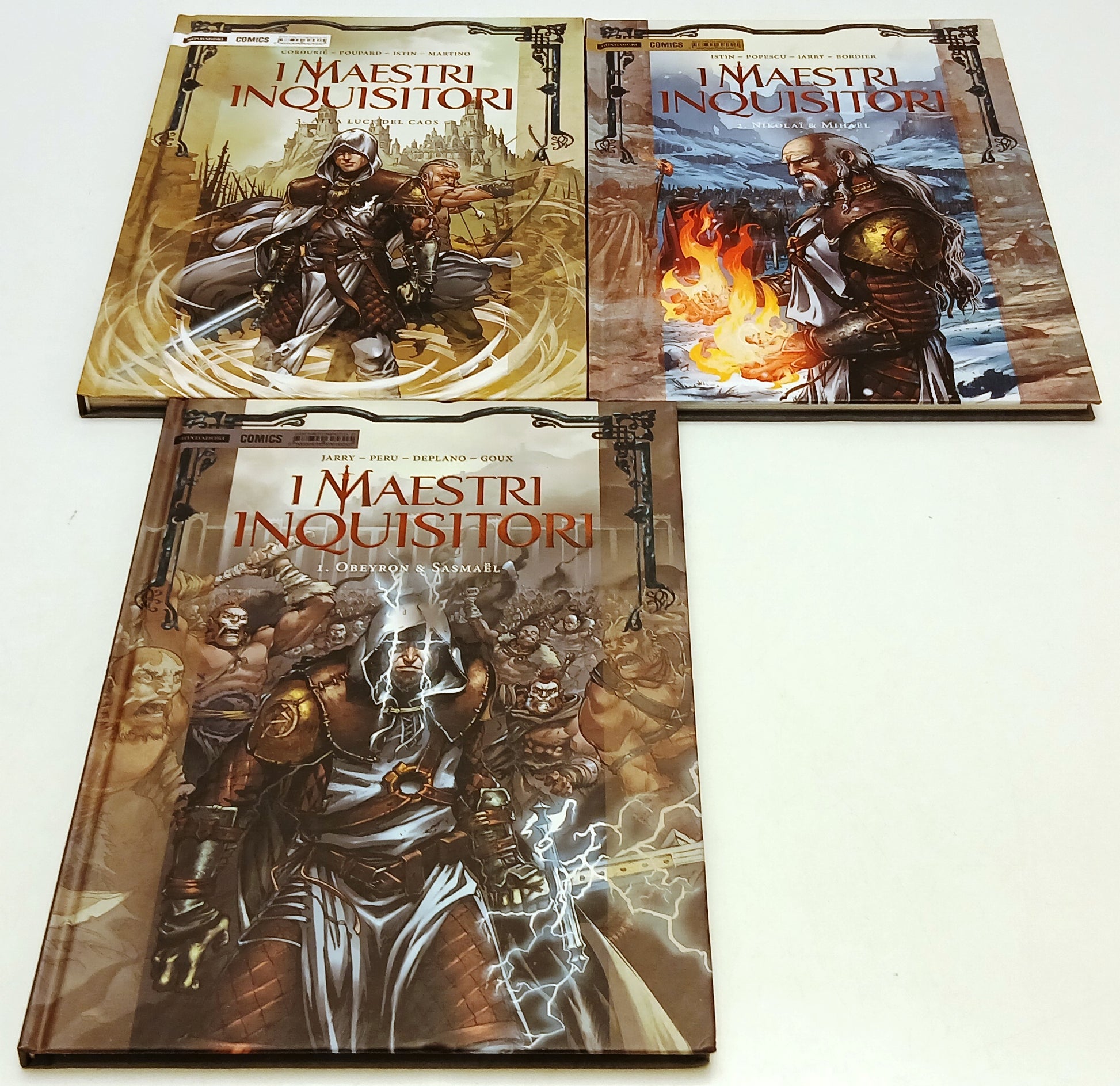 FV- I MAESTRI INQUISITORI 1/3 COMPLETA - JARRY - MONDADORI COMICS - 2016- C- Z25
