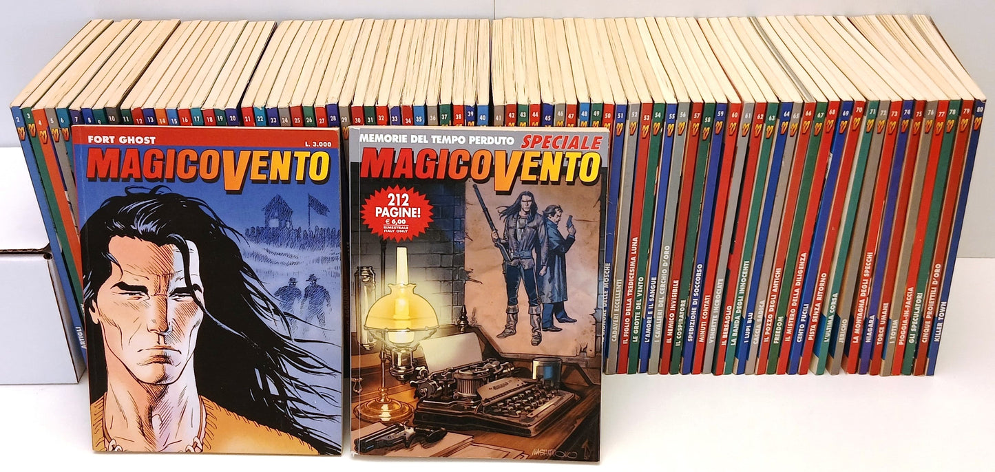 FB- MAGICO VENTO 1/130 + SPECIALE COLLEZIONE COMPLETA - BONELLI - BLCG31