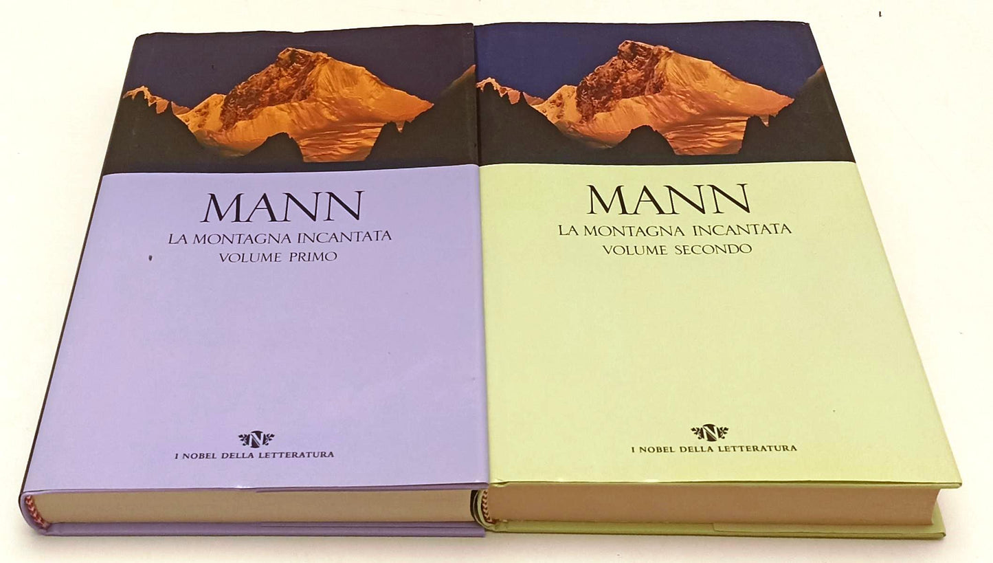 LN- LA MONTAGNA INCANTATA 2 VOLUMI - MANN - FAMIGLIA CRISTIANA- 1992- CS- YFS668