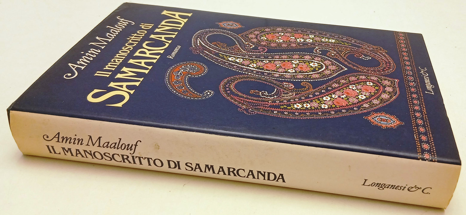 LZ- IL MANOSCRITTO DI SAMARCANDA - AMIN MAALOUF - LONGANESI --- 1989- CS- XFS136