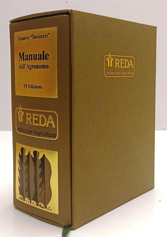 LZ- IL NUOVO TASSINARI MANUALE DELL'AGRONOMO - REDA ED. PER L'AGRICOLTURA- XFS39