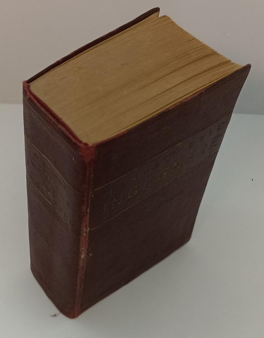LZ- MANAULE DELL'INGEGNERE CIVILE E INDUSTRIALE- COLOMBO- HOEPLI--- 1948- C- XFS