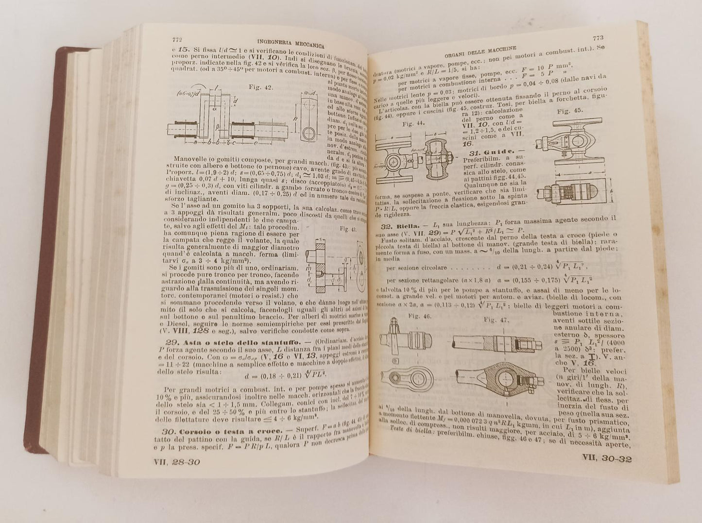 LZ- MANUALE DELL'INGEGNERE RISTAMPA RIVEDUTA - COLOMBO - HOEPLI --- 1943- C- XFS