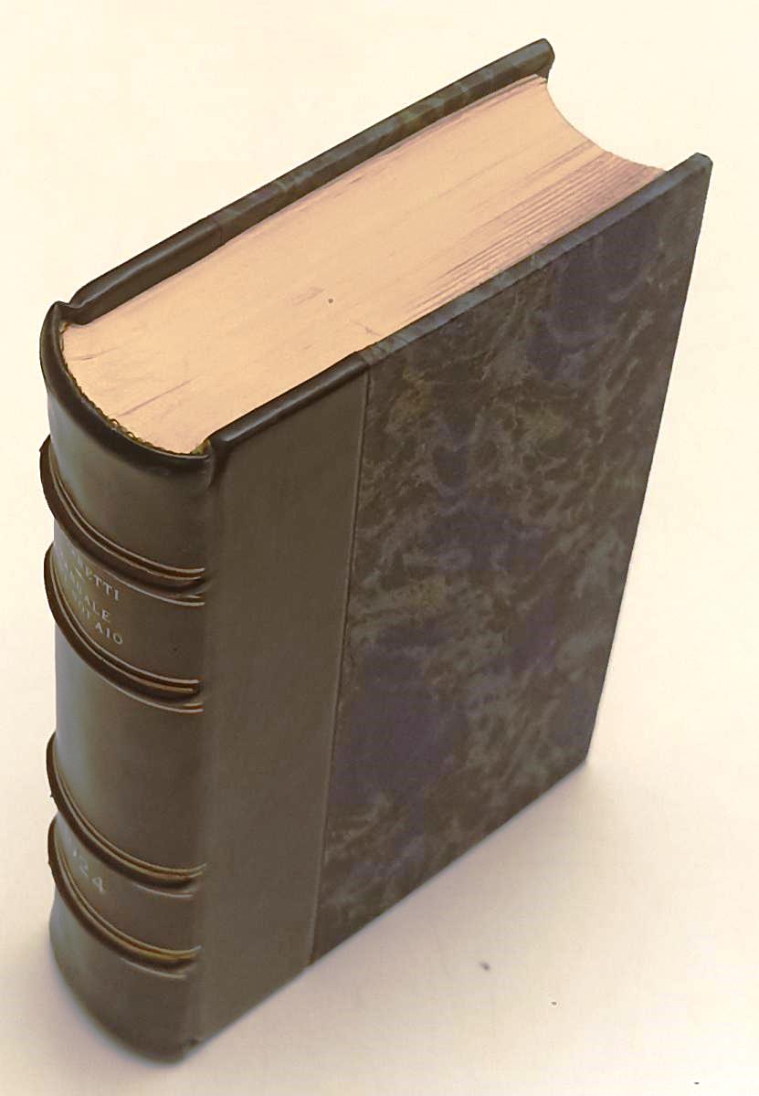 LZ- MANUALE DEL NOTAIO - GARETTI BIANCOTTI - HOEPLI -- 10a ED. - 1924- C- XFS40