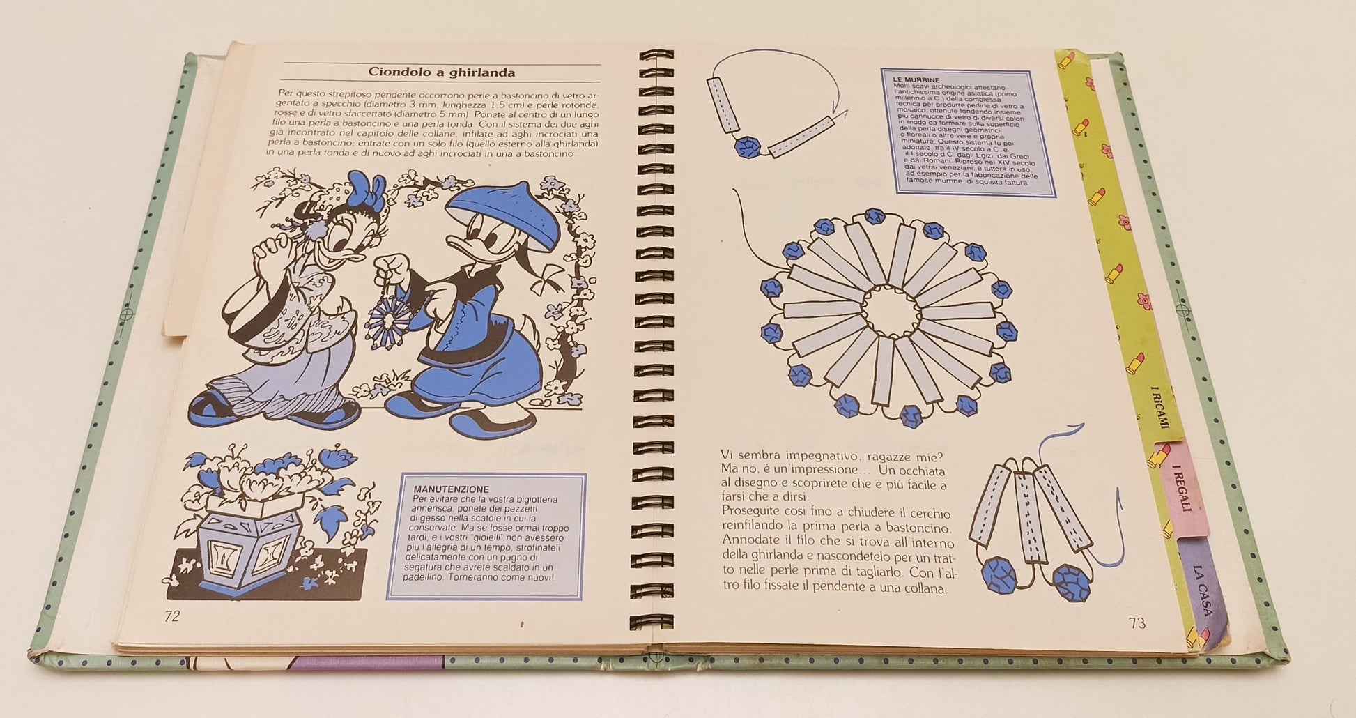 FD- IL MANUALE DEI GIOIELLI DI PAPERINA - WALT DISNEY - MONDADORI - 1996- C- RGZ