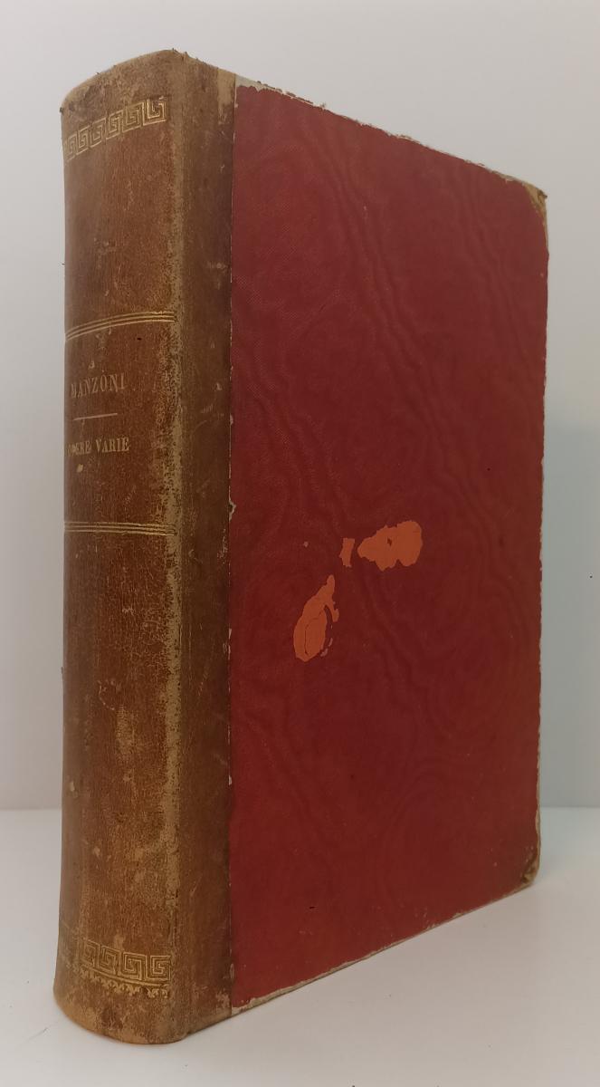LH- OPERE VARIE ADELCHI CARMAGNOLA- ALESSANDRO MANZONI- RADAELLI- 1843- C-ZFS501
