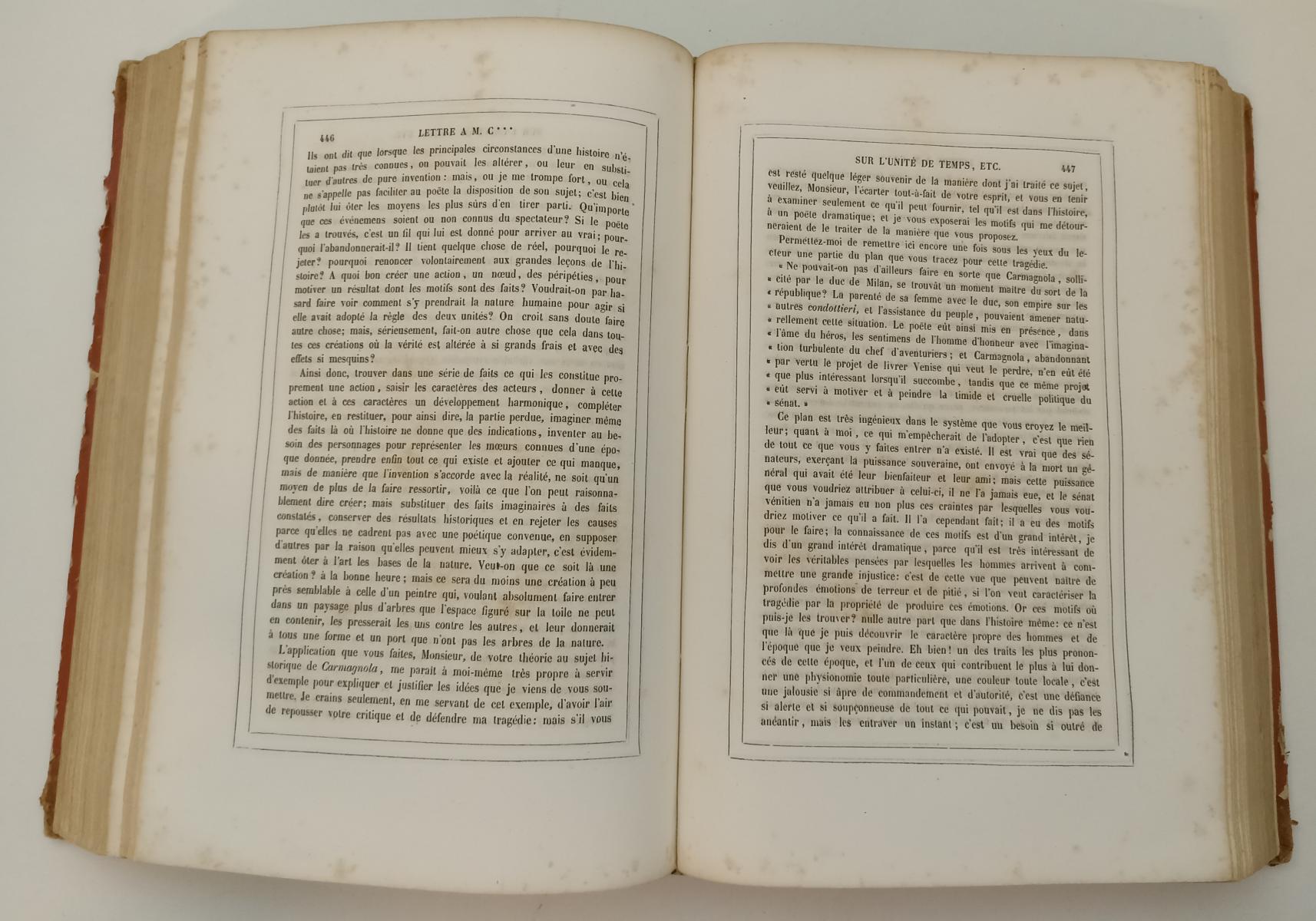 LH- OPERE VARIE ADELCHI CARMAGNOLA- ALESSANDRO MANZONI- RADAELLI- 1843- C-ZFS501