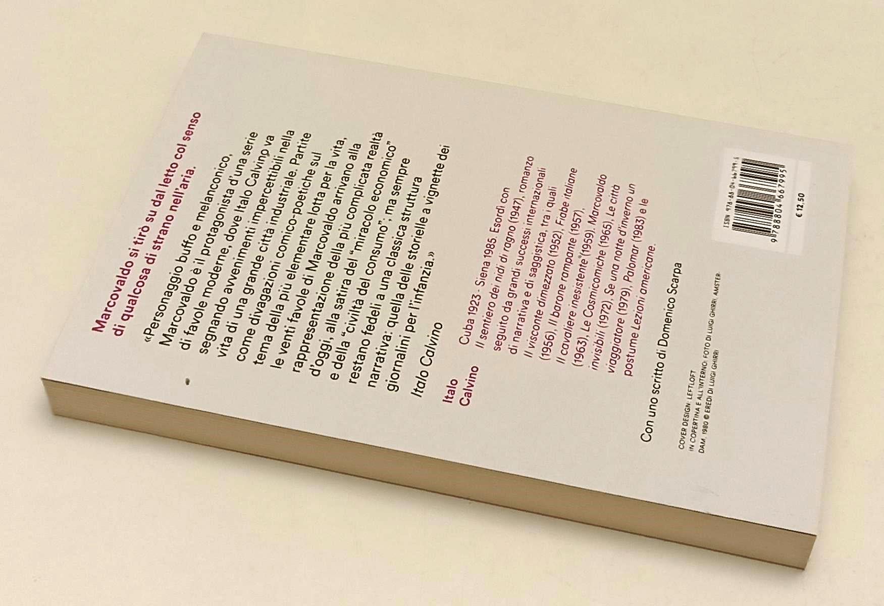 LN- MARCOVALDO - ITALO CALVINO - MONDADORI - OSCAR MODERNI --- B- YPL3