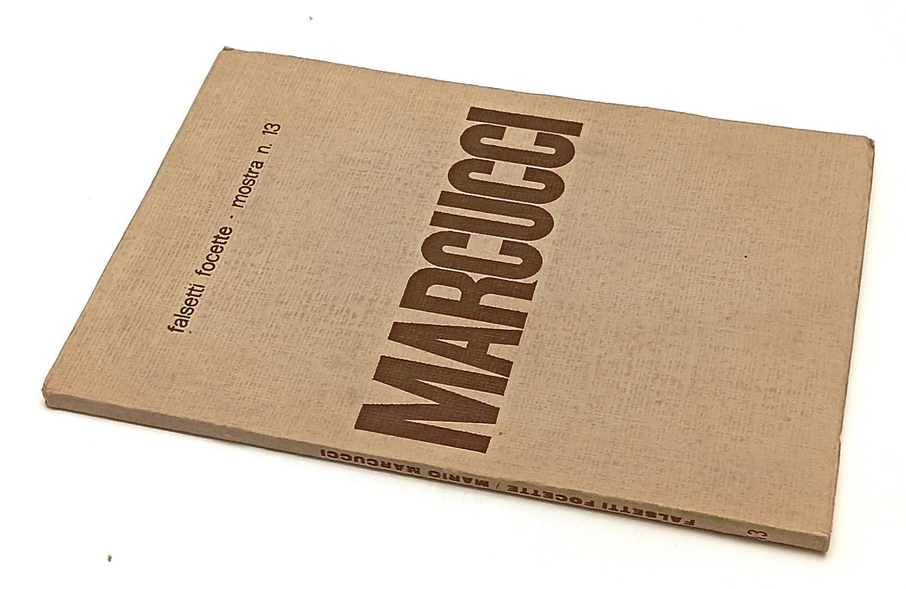 LT- MARIO MARCUCCI - GALLERIA D'ARTE MODERNA FALSETTI - FOCETTE- 1976- B- YFS288