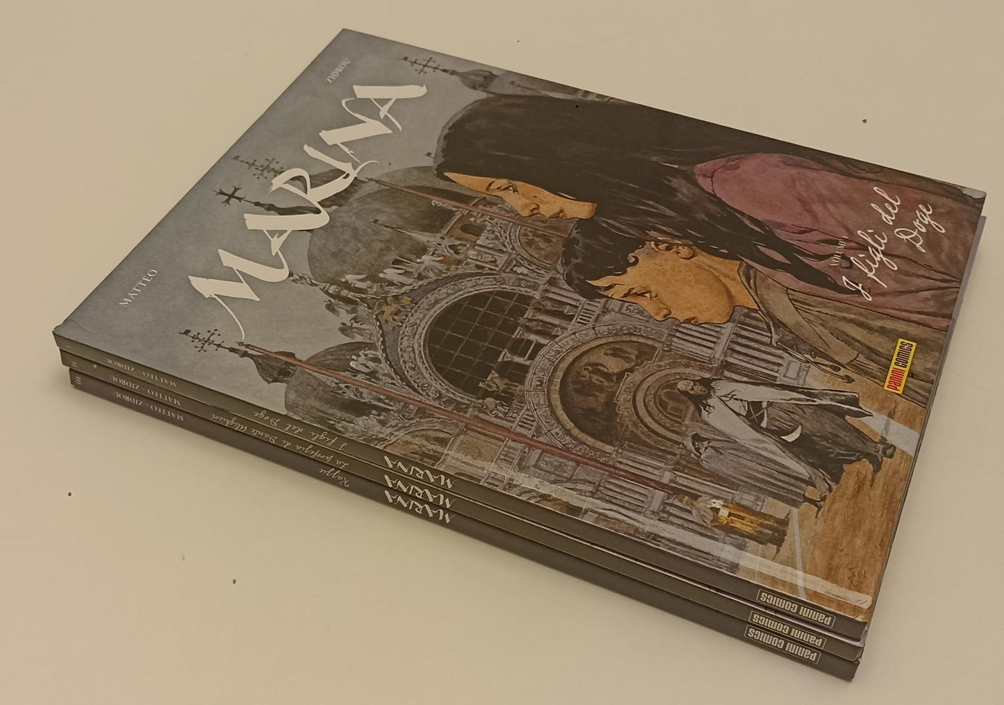 FV- MARINA VOLUMI 1/3 FIIGLI DEL DOGE RAZZIE - MATTEO ZIDROU - PANINI-- C- B24