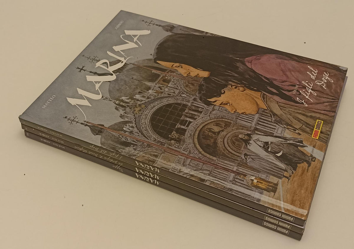 FV- MARINA VOLUMI 1/3 FIIGLI DEL DOGE RAZZIE - MATTEO ZIDROU - PANINI-- C- B24